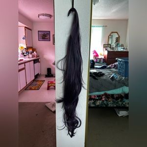 Pretty Party Ruby style hair extension USED